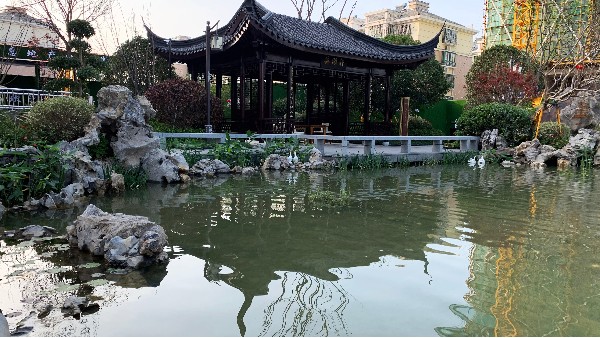 名河雅居景觀池水處理工程案例