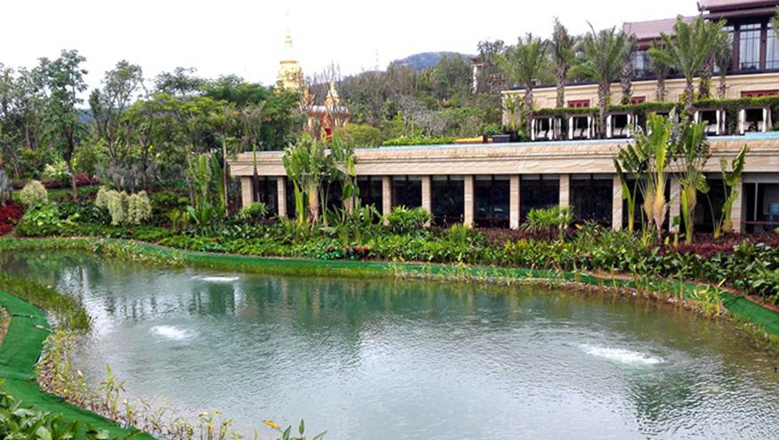 萬(wàn)達(dá)西雙版納國(guó)際度假區(qū)酒店群人工湖水處理-佳業(yè)佳境工程案例